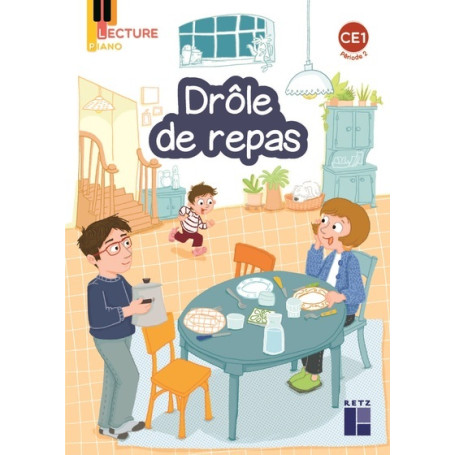Drôle de repas - Album CE1 période 2 - pack de 5