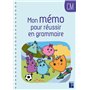 Mon mémo pour réussir en grammaire CM