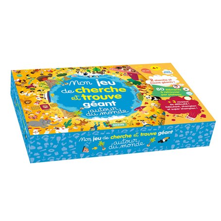 Mon jeu de cherche et trouve géant - Autour du monde