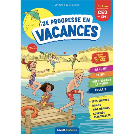 Je progresse en vacances CE2 au CM1 8-9 ans