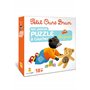 Jeu Petit Ours Brun - Puzzle à toucher Jouets