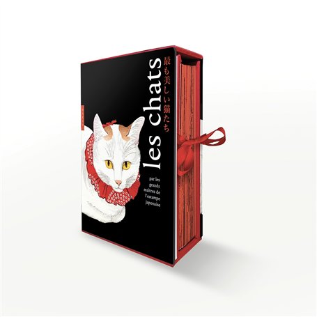 Les chats par les grands maîtres de l'estampe japonaise (coffret) Nlle édition