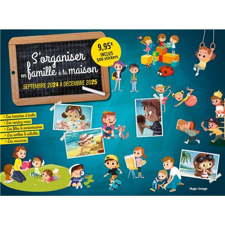 Calendrier s'organiser en famille 2024-2025