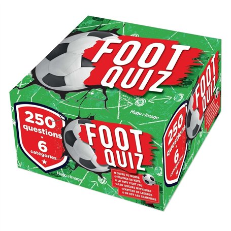 Le quiz Foot 16,58 €