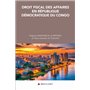 Droit fiscal des affaires en République démocratique du Congo