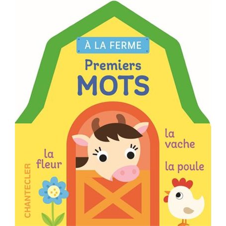 À la ferme - Premiers mots (1 a.+) (livre-cube)