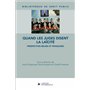Quand les juges disent la laïcité - Perspectives belges et françaises