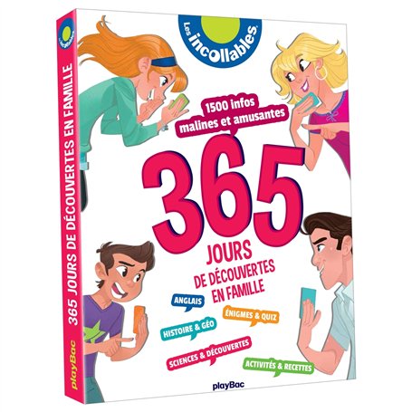 L'almanach des Incollables - 365 jours de découvertes en famille