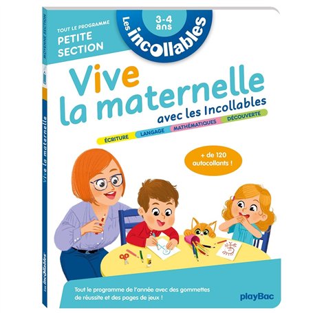 Les incollables - Vive la maternelle avec les incollables - Petite section 8,71 €
