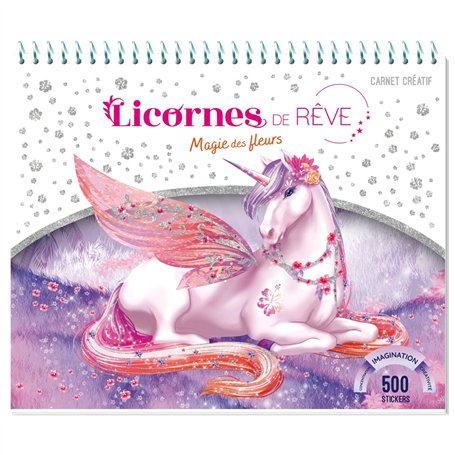 Licornes de rêve - Carnet créatif - Magie des fleurs nouvelle édition 12,62 €