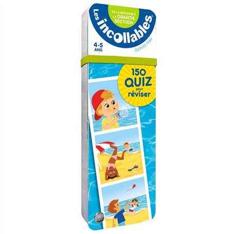 Les incollables - 150 quiz pour réviser - De la moyenne à la grande section 4/5 ans 6,75 €