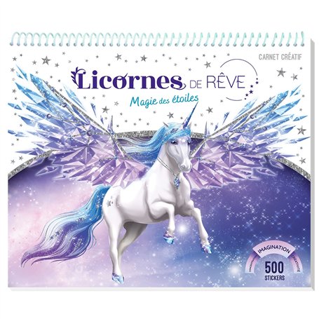 Licornes de rêve - Carnet créatif - Magie des étoiles nouvelle édition 12,62 €