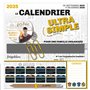 Frigobloc Mini Calendrier Ultra Simple Harry Potter (de sept. 2024 à déc. 2025)