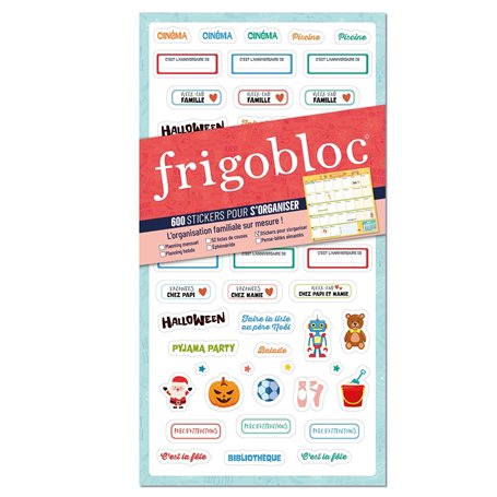FRIGOBLOC - 600 STICKERS POUR S'ORGANISER
