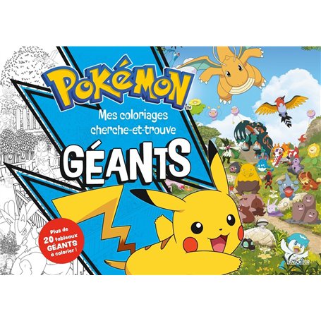Pokémon - Mes coloriages géants