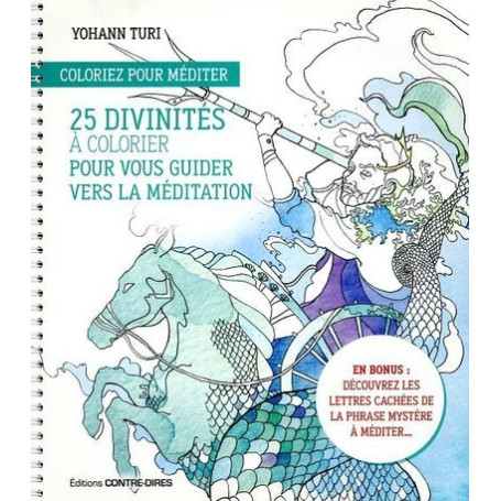 Coloriez pour méditer - 25 divinités à colorier por vous guider vers la méditation 12,62 €