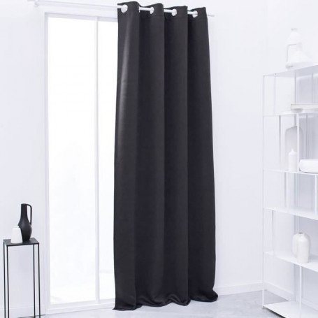 TODAY Rideau Occultant Essential Uni - 140 x 240 cm - Fusain 32,99 €