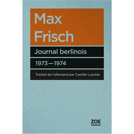 Journal berlinois 1973-1974
