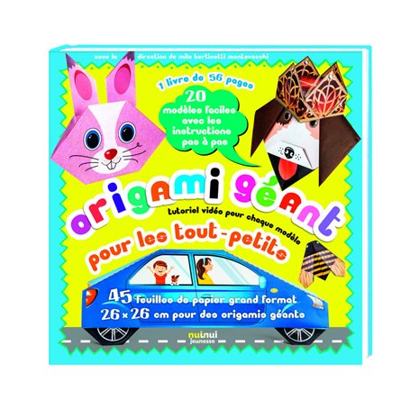 Origami géant pour les tout-petits