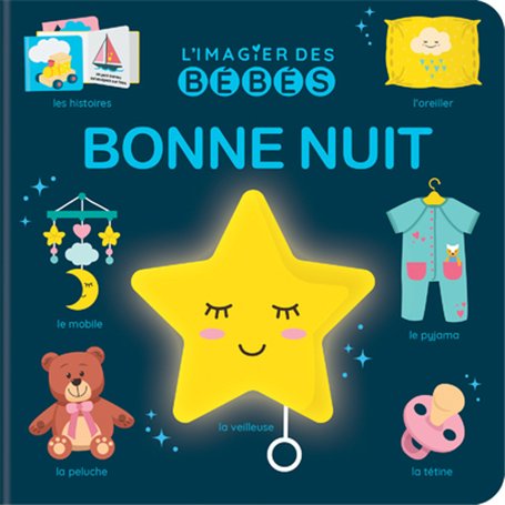 L'imagier des bébés Bonne nuit !