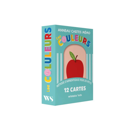 Les couleurs - Anneau cartes mémo