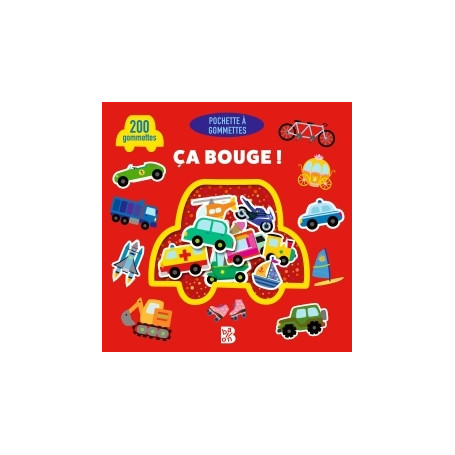 ça bouge ! 200 gommettes 3-4 ans