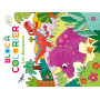 Bloc à colorier : Les dinosaures