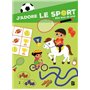 Vive le sport !: Livre d'autocollants