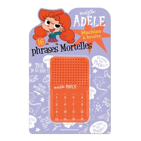 Machine à bruits Mortelle Adèle 12,62 €