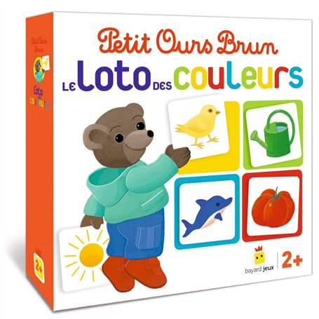 Jeu Petit Ours Brun - Le loto des couleurs - Dès 3 ans