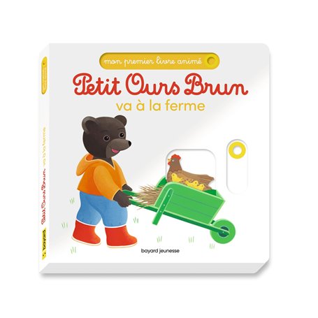 Petit Ours Brun va à la ferme - Mon premier livre animé -  Dès 1 an