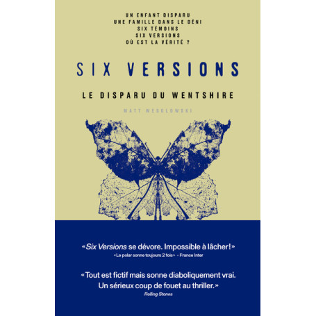 Six versions - Tome 3 Le Disparue du Wentshire 14,58 €
