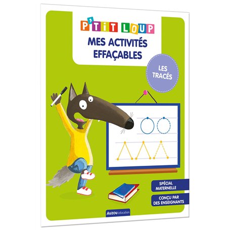 P'tit Loup - Mes activités effaçables les tracés
