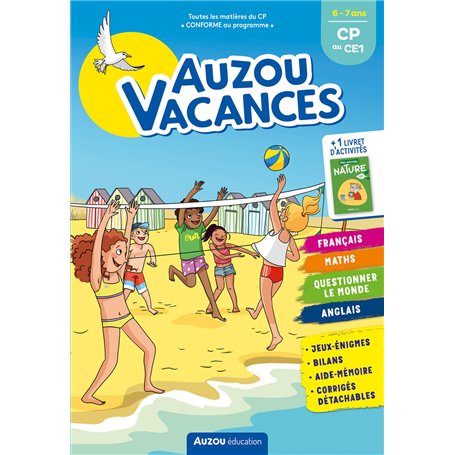 Auzou vacances - Du CP au CE1 2022