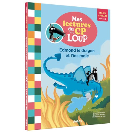 Edmond le dragon et l'incendie NED - Lecture Loup CP