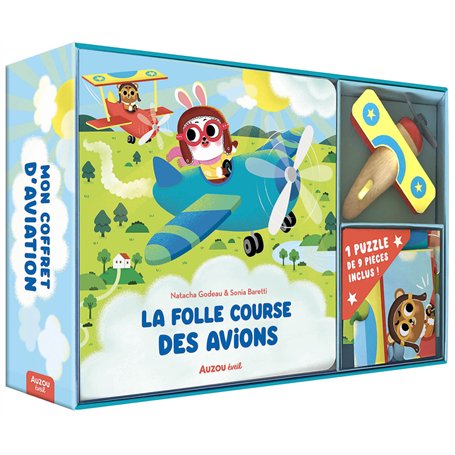MON COFFRET D'AVIATION - LA FOLLE COURSE DES AVIONS