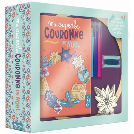 Ma superbe couronne de Noël
