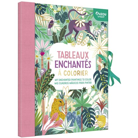 Mon cahier créa - Tableaux enchantés à colorier