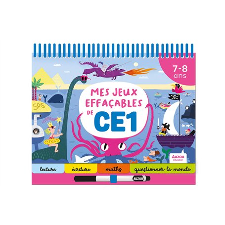 MES JEUX EFFACABLES DE CE1