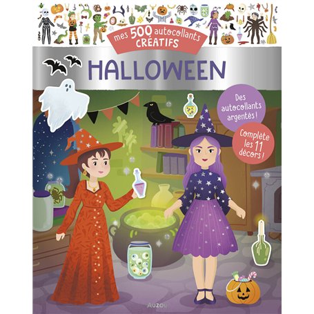 MES 500 AUTOCOLLANTS CREATIFS - HALLOWEEN