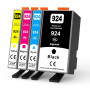 924XL Cartouches d'encre Compatibles pour Cartouche HP 924 924XL pour Cartouche Encre HP Office Jet Pro 8122 8132 8135 8120 8134