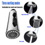 Qazuwa 3 Modes Douchette Evier Cuisine,Tête Douchette Pour Mitigeur Extractible Cuisine,Tête Robinet Cuisine Douchette,Chromé,Re