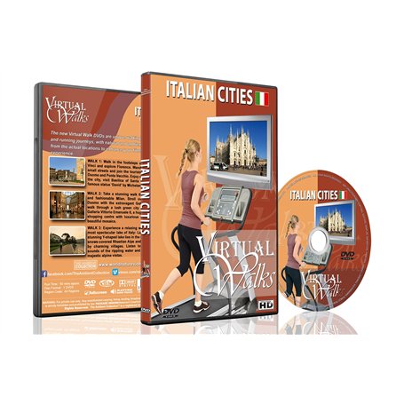 Balade Virtuelle – Villes Italiennes - pour tapis roulant