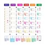 PATboard Kanban Board et Scrum Board - Set Complet avec 137 Outils Agiles pour Tableau Blanc Magnétique - Tableau Agile