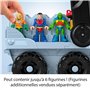 Fisher-Price Imaginext DC Super Friends Bat-Tank Transformable avec figurine sons, lumières et projectiles pour les enfants à pa