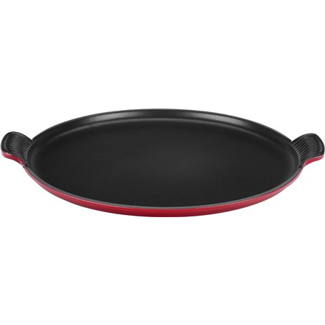 Le Creuset 20082320600460 Plaque à Pizza 32 cm Cerise