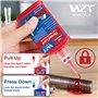 WAN2TLK Lot de 2 fusibles Locktight de 50 ml - Résistance moyenne et haute résistance - Pour remplir les interstices et serrer l