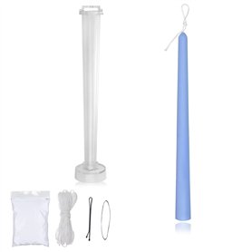 Milivixay Moules à bougie en plastique durable pour la fabrication de bougies classiques - Hauteur: 9,84 cm, diamètre supérieur  Milivixay Moules à bougie en plastique durable pour la fabrication de bougies classiques - Hauteur: 9