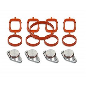 TBVPARTS Kit d'annulation papillons collecteur d'admission 22 mm 4 cylindres moteurs 318d 320d 520d avec joints originaux 71-331