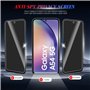KULAIKE 2 Pièce Anti-Espion Verre Trempé Protecteur pour Samsung galaxy A54, 9H Dureté Privacy Film en Verre Trempé, Anti-Rayure